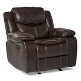 Bastrop Brown Reclining Chair - Ornate Home