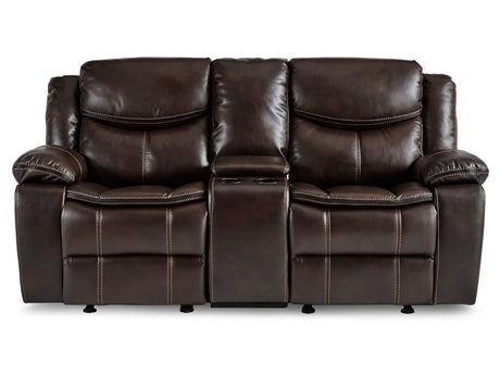 Bastrop Brown Reclining Loveseat - Ornate Home
