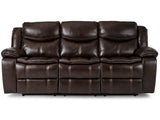 Bastrop Brown Reclining Sofa - Ornate Home