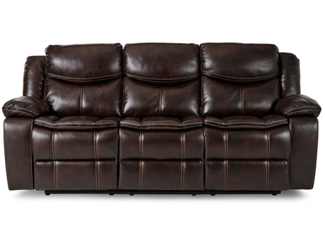 Bastrop Brown Reclining Sofa - Ornate Home