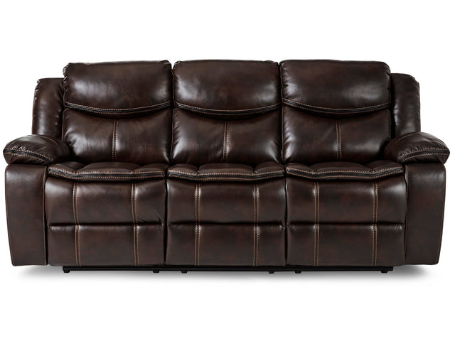 Bastrop Brown Reclining Sofa - Ornate Home