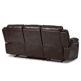 Bastrop Brown Reclining Sofa - Ornate Home