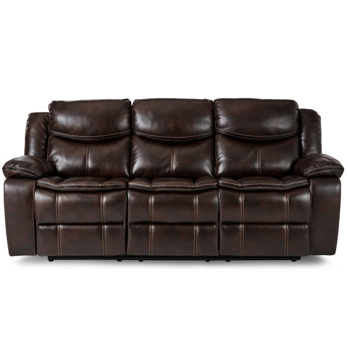 Bastrop Brown Reclining Sofa - Ornate Home
