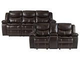 Bastrop Brown Sofa & Loveseat - Ornate Home