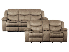 Bastrop Brown Sofa & Loveseat - Ornate Home