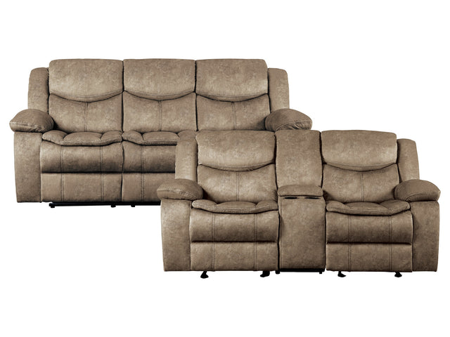 Bastrop Brown Sofa & Loveseat - Ornate Home