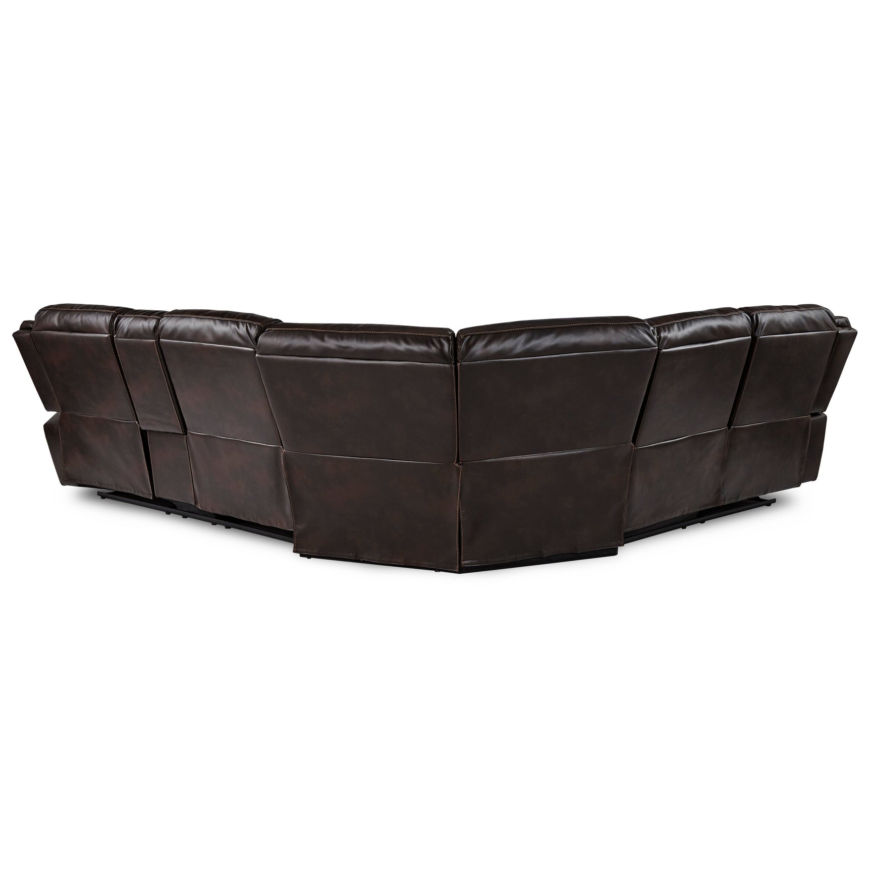 Bastrop Dark Brown 3-Piece Sectional - Ornate Home