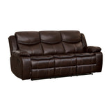 Bastrop Dark Brown Sofa & Loveseat - Ornate Home