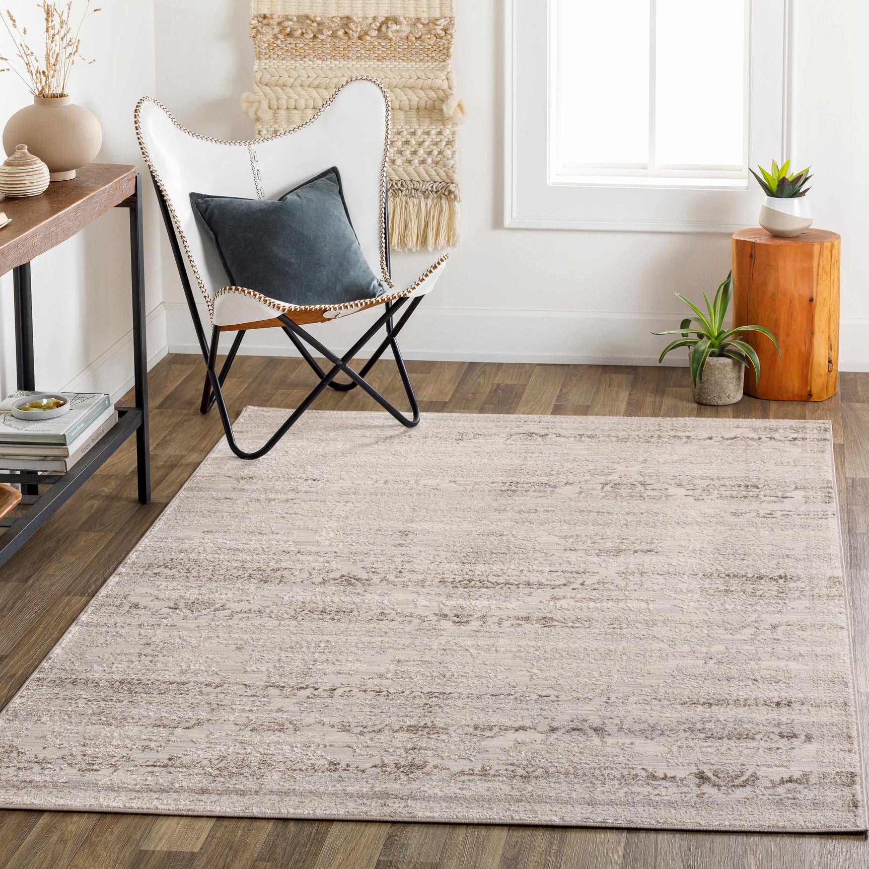 Batasan Neutral Area Rug - Clearance - Ornate Home
