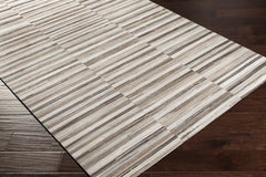 Batehaven Premium Leather Hand Crafted Rug - Clearance - Ornate Home