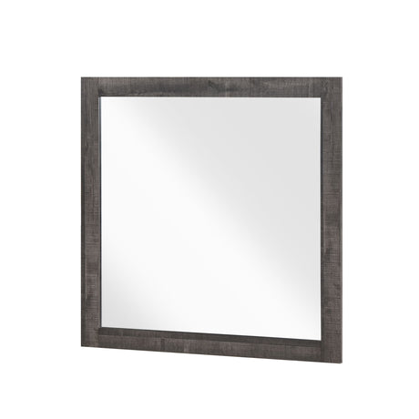 Bath Antique Grey Mirror - Ornate Home