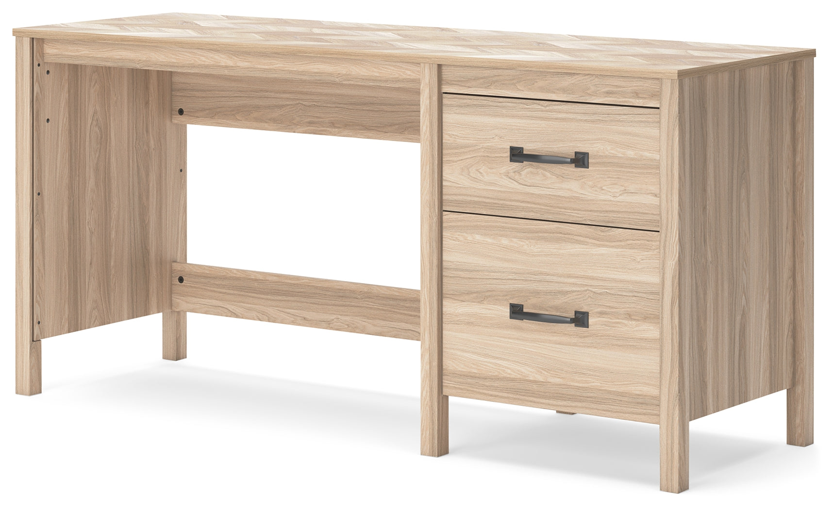 Battelle Tan 60" Home Office Desk (Online Special Price) - Ornate Home