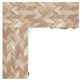 Battelle Tan 60" Home Office Desk with Return - Ornate Home