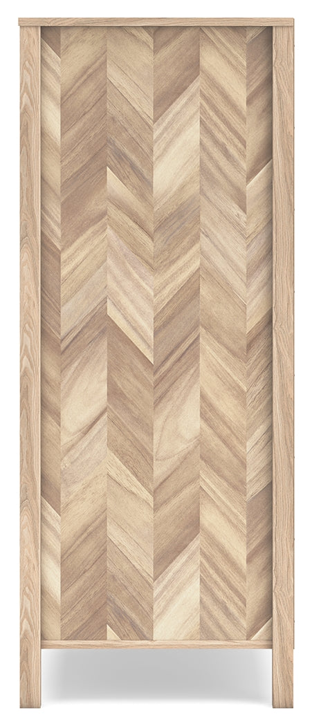 Battelle Tan Chest of Drawers - Ornate Home