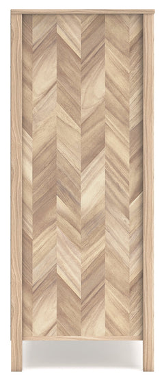 Battelle Tan Chest of Drawers - Ornate Home