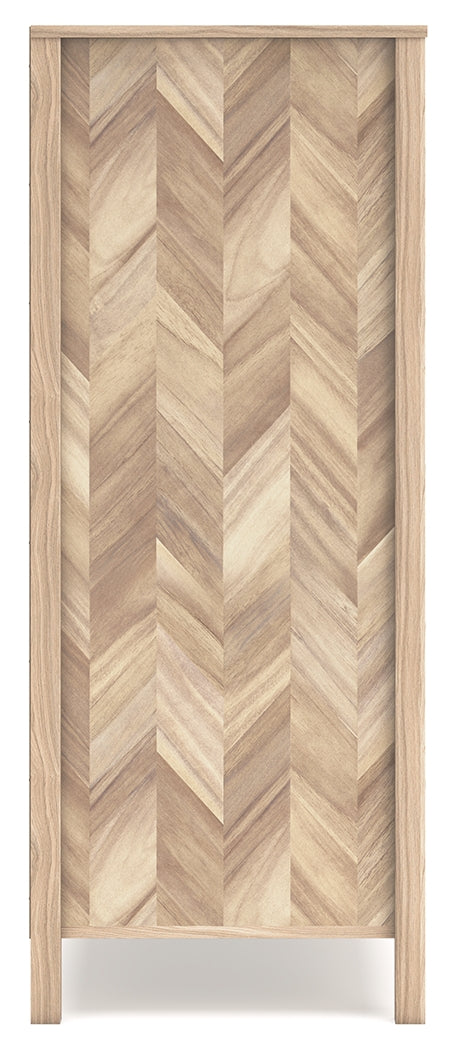 Battelle Tan Chest of Drawers - Ornate Home