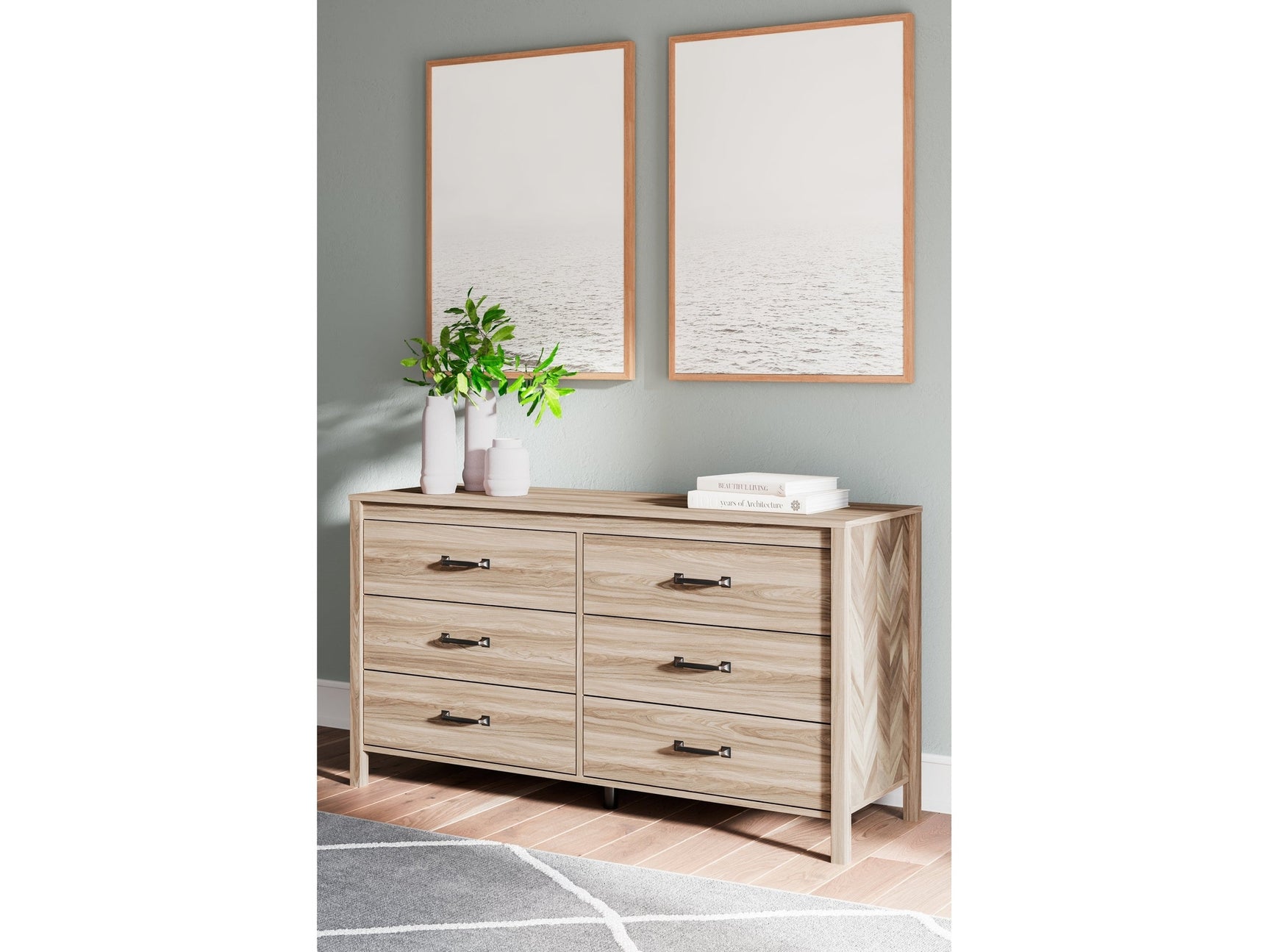 Battelle Tan Dresser - Ornate Home