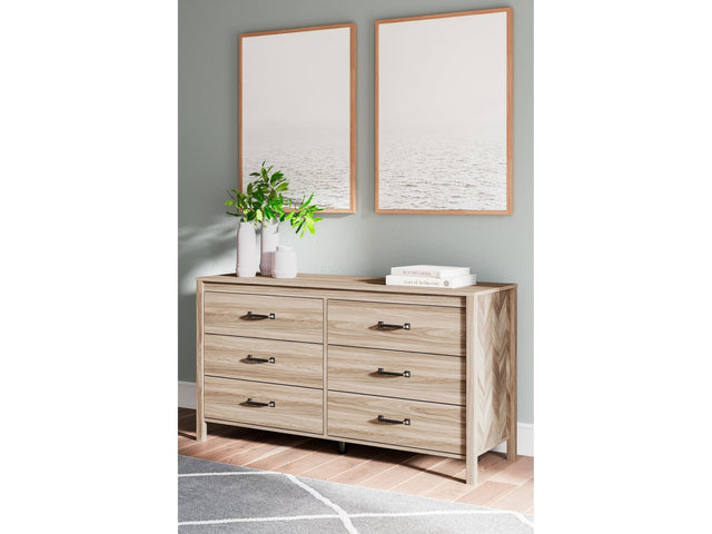 Battelle Tan Dresser - Ornate Home