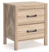 Battelle Tan Nightstand (Online Special Price) - Ornate Home
