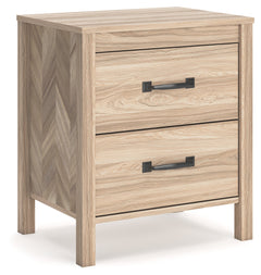 Battelle Tan Nightstand - Ornate Home