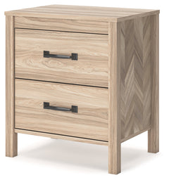 Battelle Tan Nightstand - Ornate Home