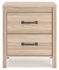 Battelle Tan Nightstand - Ornate Home