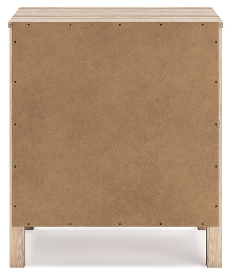 Battelle Tan Nightstand - Ornate Home