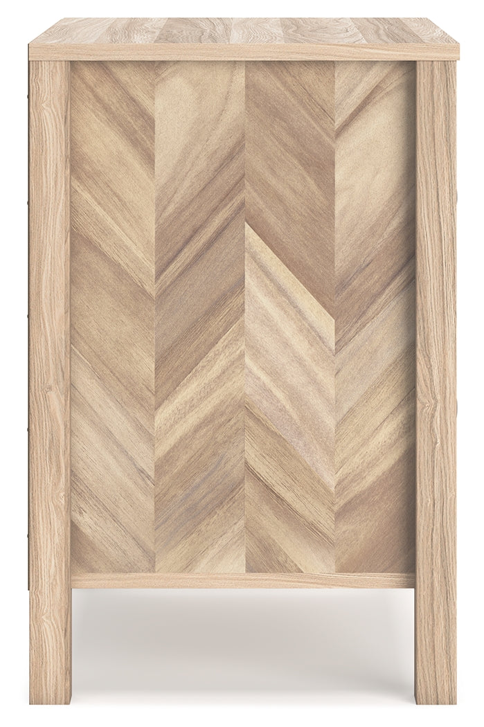 Battelle Tan Nightstand - Ornate Home