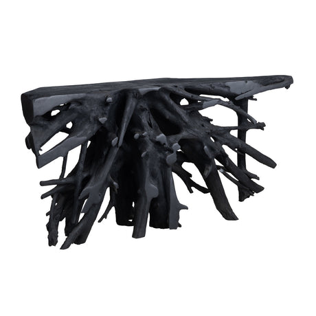 Batu Black Console Table - Ornate Home