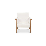 Bauer Cream/Natural Accent Chair - Ornate Home