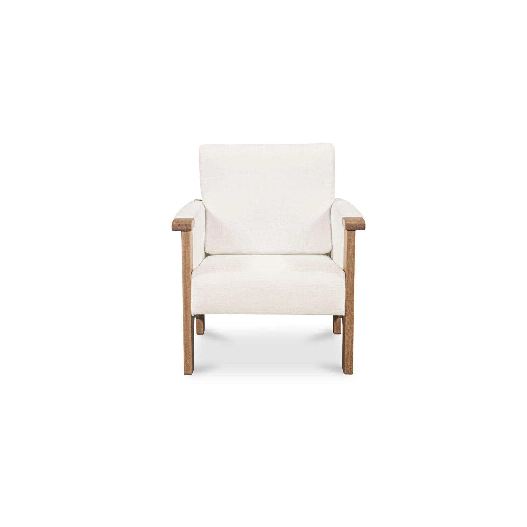 Bauer Cream/Natural Accent Chair - Ornate Home