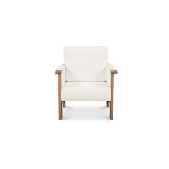Bauer Cream/Natural Accent Chair - Ornate Home