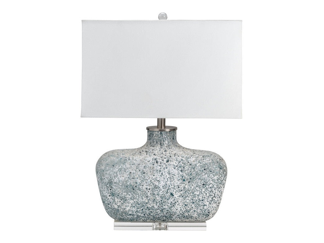 Bauer Grey/White Table Lamp - Ornate Home