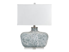Bauer Grey/White Table Lamp - Ornate Home