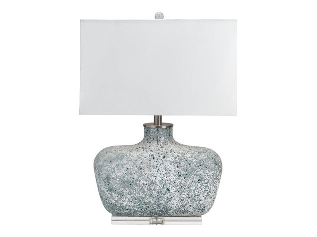 Bauer Grey/White Table Lamp - Ornate Home