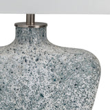Bauer Grey/White Table Lamp - Ornate Home
