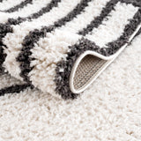 Bauer Plush Black Rainbow Rug - Clearance - Ornate Home