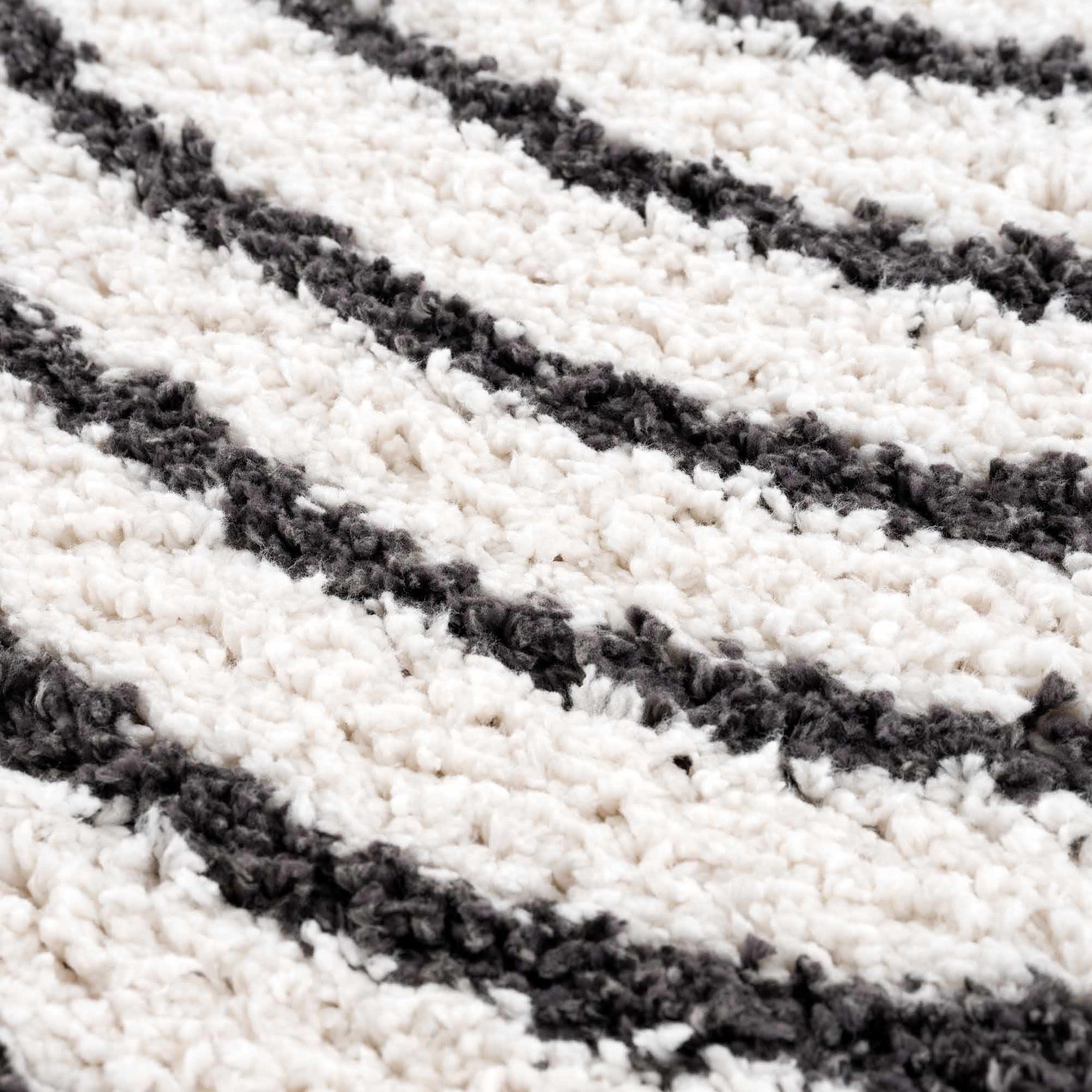 Bauer Plush Black Rainbow Rug - Clearance - Ornate Home