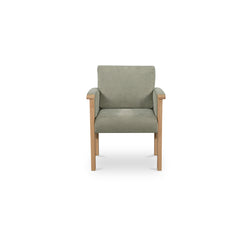 Bauer Sage/Natural Dining Chair - Ornate Home