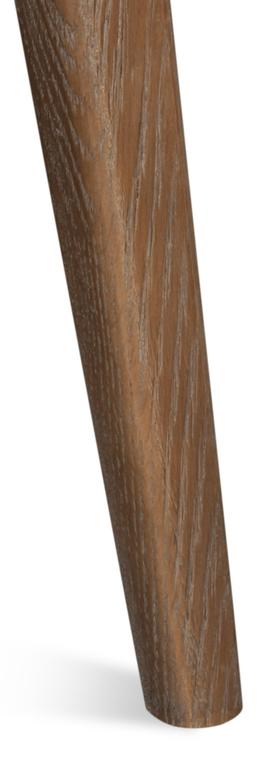 Bauhaus Beige Chair with Brown Leg (Set of 2) - Ornate Home