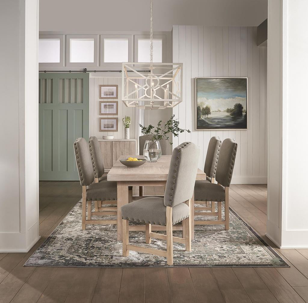 Bauhaus Beige Dining Table - Ornate Home