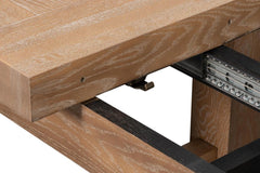 Bauhaus Beige Dining Table - Ornate Home