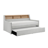Baxter Light Gray Twin Daybed with Trundle - Ornate Home