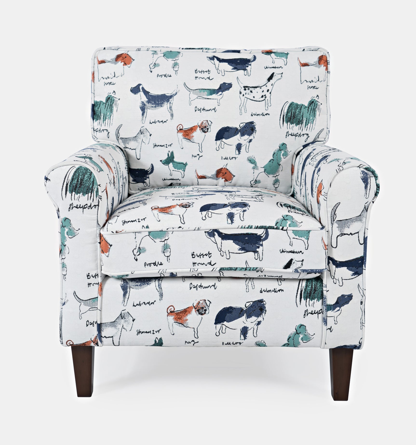 Baxter Multicolor Accent Chair - Ornate Home