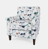 Baxter Multicolor Accent Chair - Ornate Home