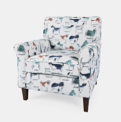 Baxter Multicolor Accent Chair - Ornate Home