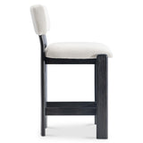 Baxter White Counter Stool - Ornate Home