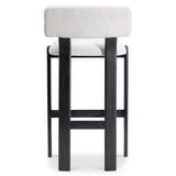 Baxter White/Cream Bar Stool - Ornate Home