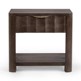 Baylee Cocoa Brown 1 Drawer Nightstand - Ornate Home