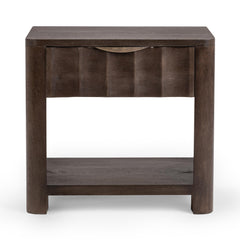 Baylee Cocoa Brown 1 Drawer Nightstand - Ornate Home